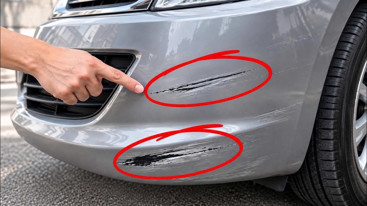 A Simple Way to Remove Car Scratches Right at Home! Easy to Do
