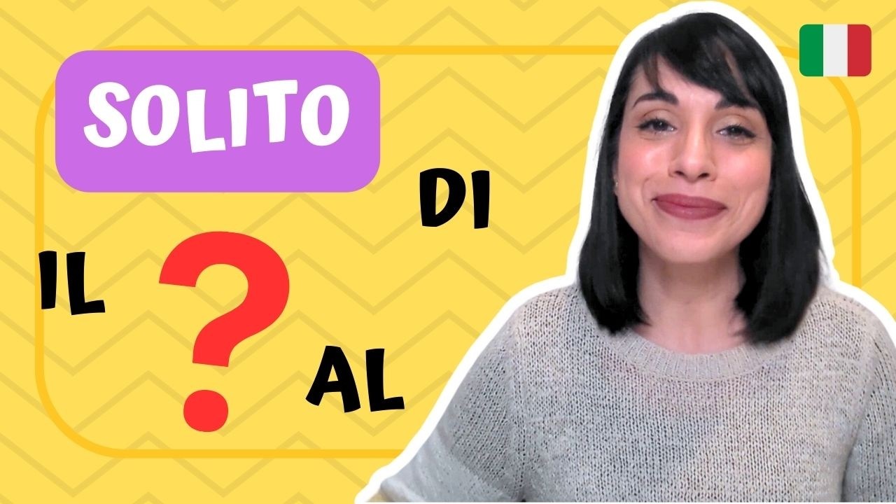 What does SOLITO mean in Italian? 3 Common Phrases You MUST Know!