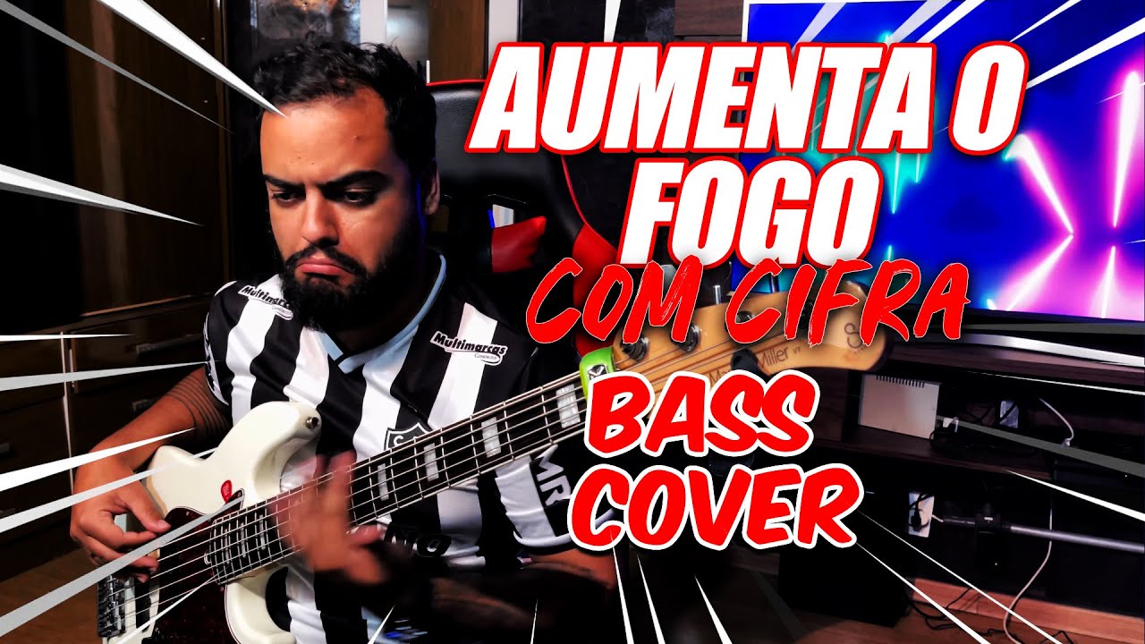 AUMENTA O FOGO @NiveaSoaresOfficial  | BASS COVER - Israel Dias