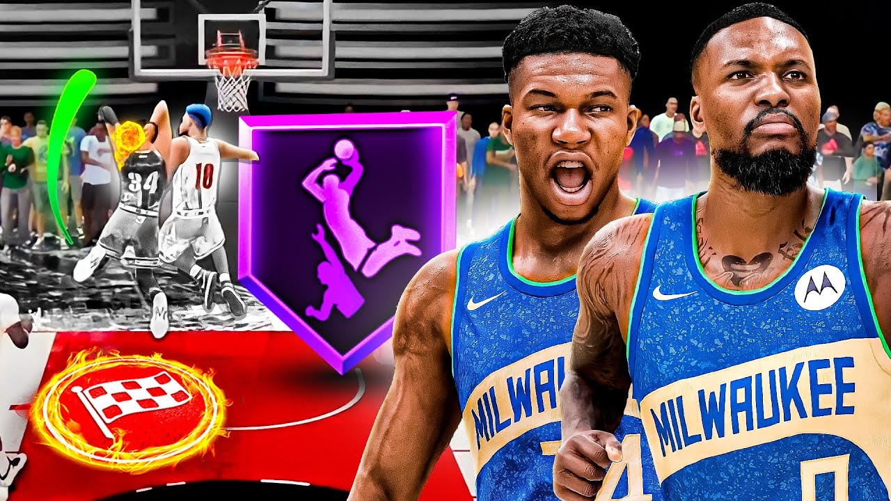 DAMIAN LILLARD & GIANNIS ANTETOKOUNMPO BUILD has REC PLAYERS TERRIFIED in NBA 2K24!