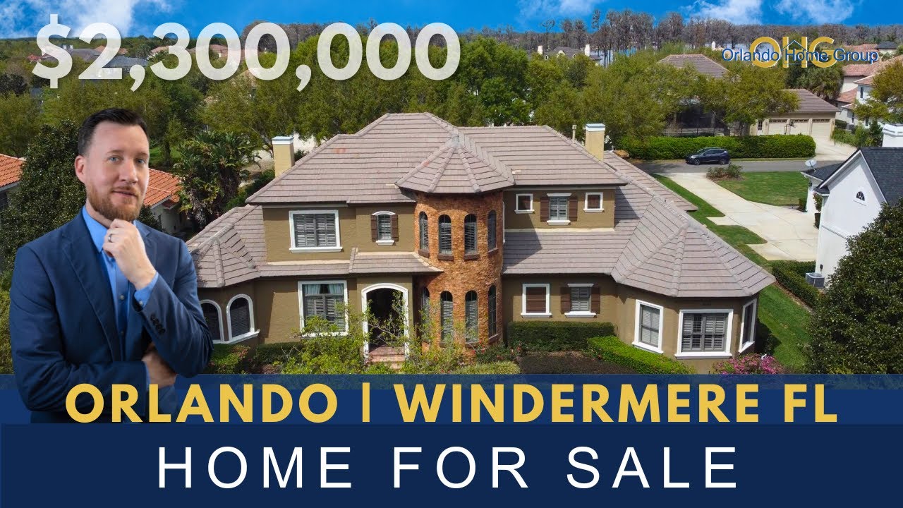 🌴WINDERMERE FL PRIVATE POOL! 🏡 $2,300,000 | Keene's Point | Stonebridge Home Build!
