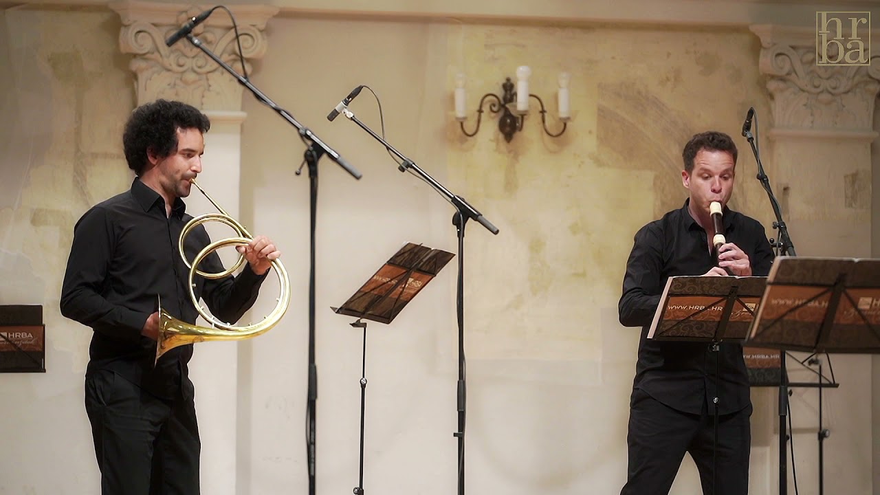 Telemann Concerto for Recorder, Horn and Continuo, TWV 42:F14 CroBaroque