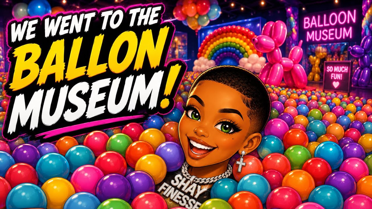 WE WENT TO THE BALLOON MUSEUM IN HOUSTON TX‼️