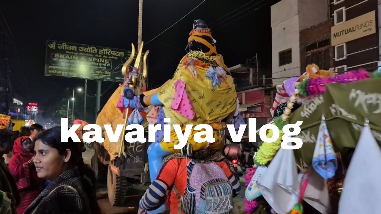 Shivratri vlog #kavar #shivratri 