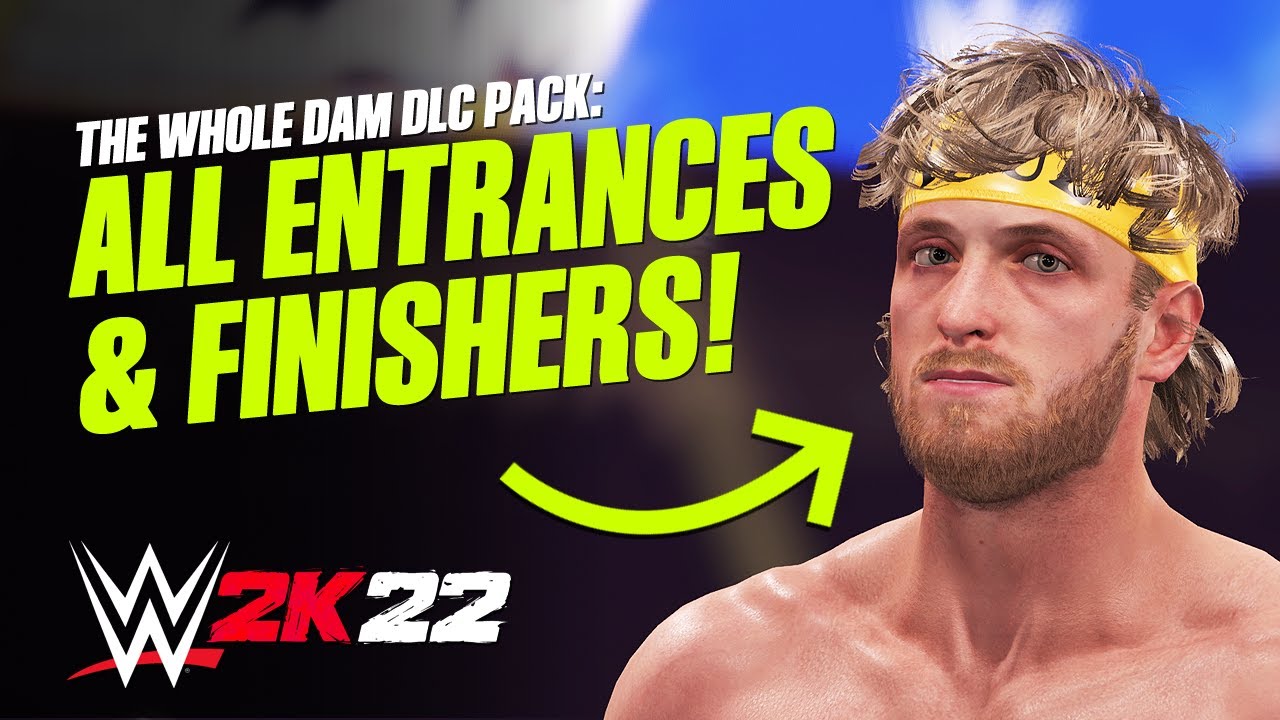 WWE 2K22: All DLC Entrances, Signatures, Finishers & Victories! (The Whole Dam Pack)