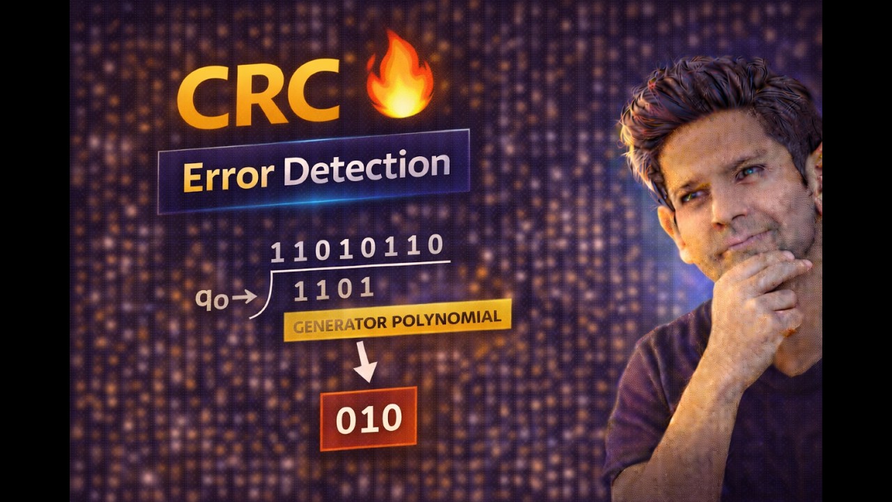 Cyclic Redundancy Check (CRC) | Error Detection in CN