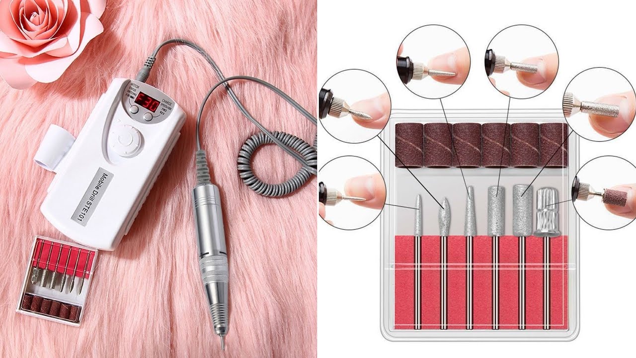 Unboxing  my new affordable nail drill machine 💅