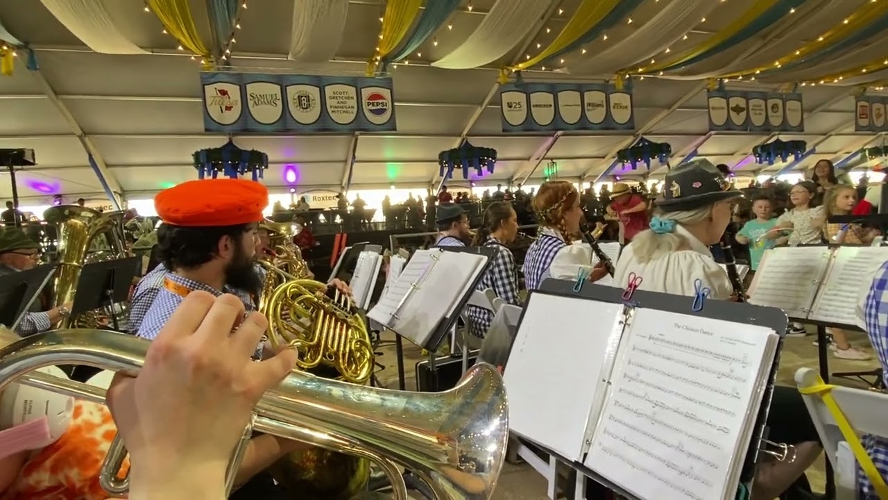 The Chicken Dance w/ The GAST Blaskapelle at Tulsa Oktoberfest