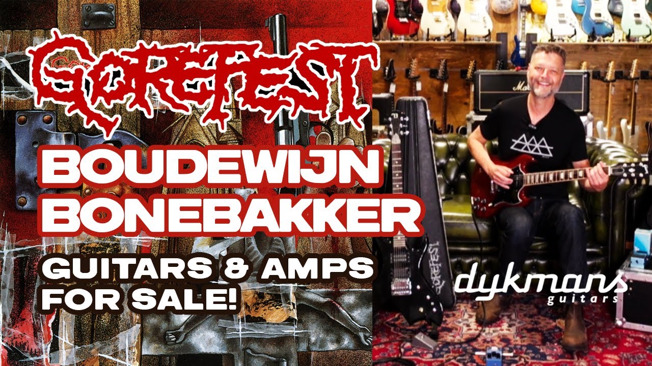 Boudewijn Bonebakker (Gorefest) Collection at Dijkmans