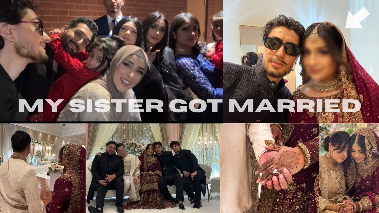 MY SISTERS WEDDING VLOG | MUHAMMAD JAFRI