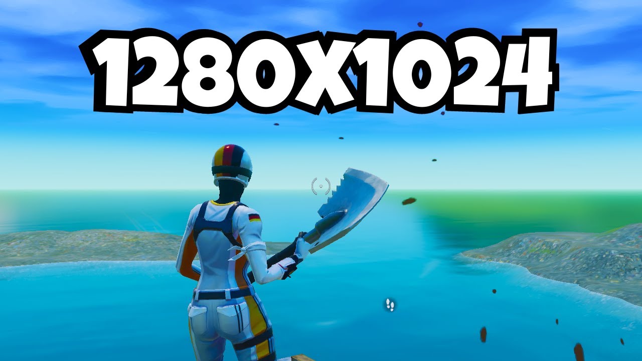 BEST RESOLUTION (1280x1024) FORTNITE | 0 DELAY PERFECT RESOLUTION STRETCHED