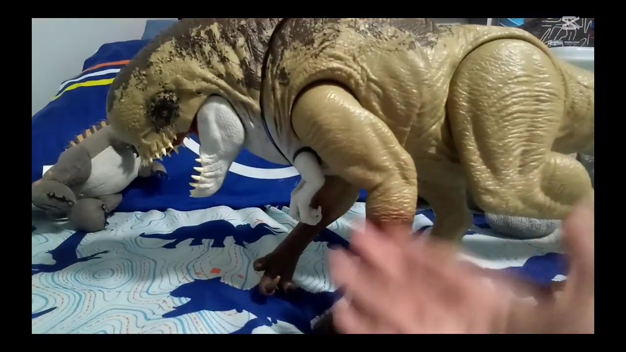 Jurassic World Rebirth Rumble N Rampage Distortus Rex Review
