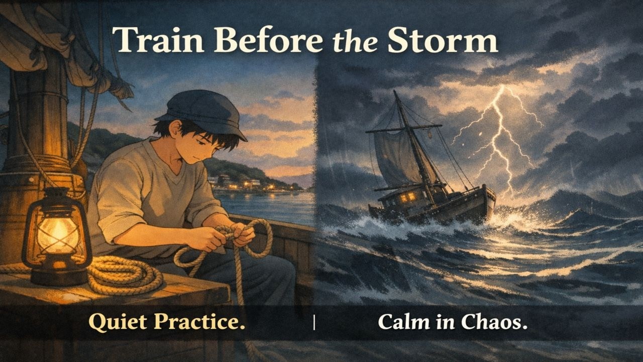 The Calm Was Built Long Before the Storm