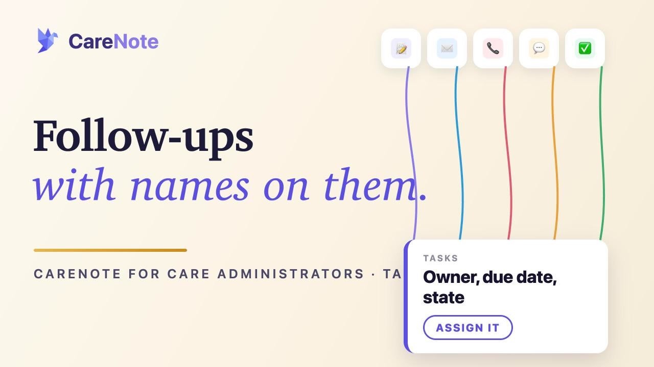 How to Manage Follow-Up Tasks in Your Church Care Ministry | CareNote Tutorial
