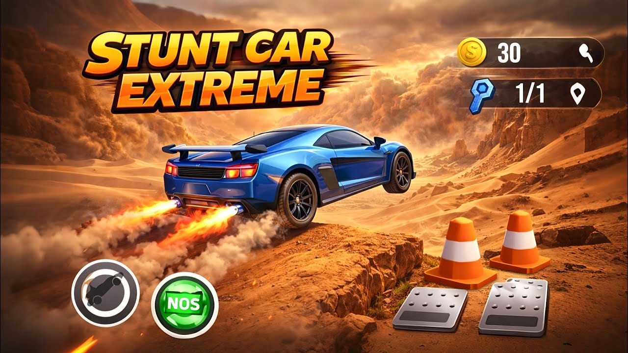 Stunt Car Extreme – Impossible Mega Ramp Challenge – Android Gameplay #4