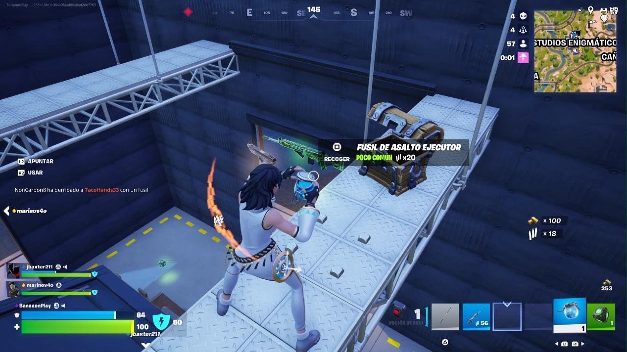 Fortnite de lunes (PS5) Gameplay 4K 120FPS I'm groot