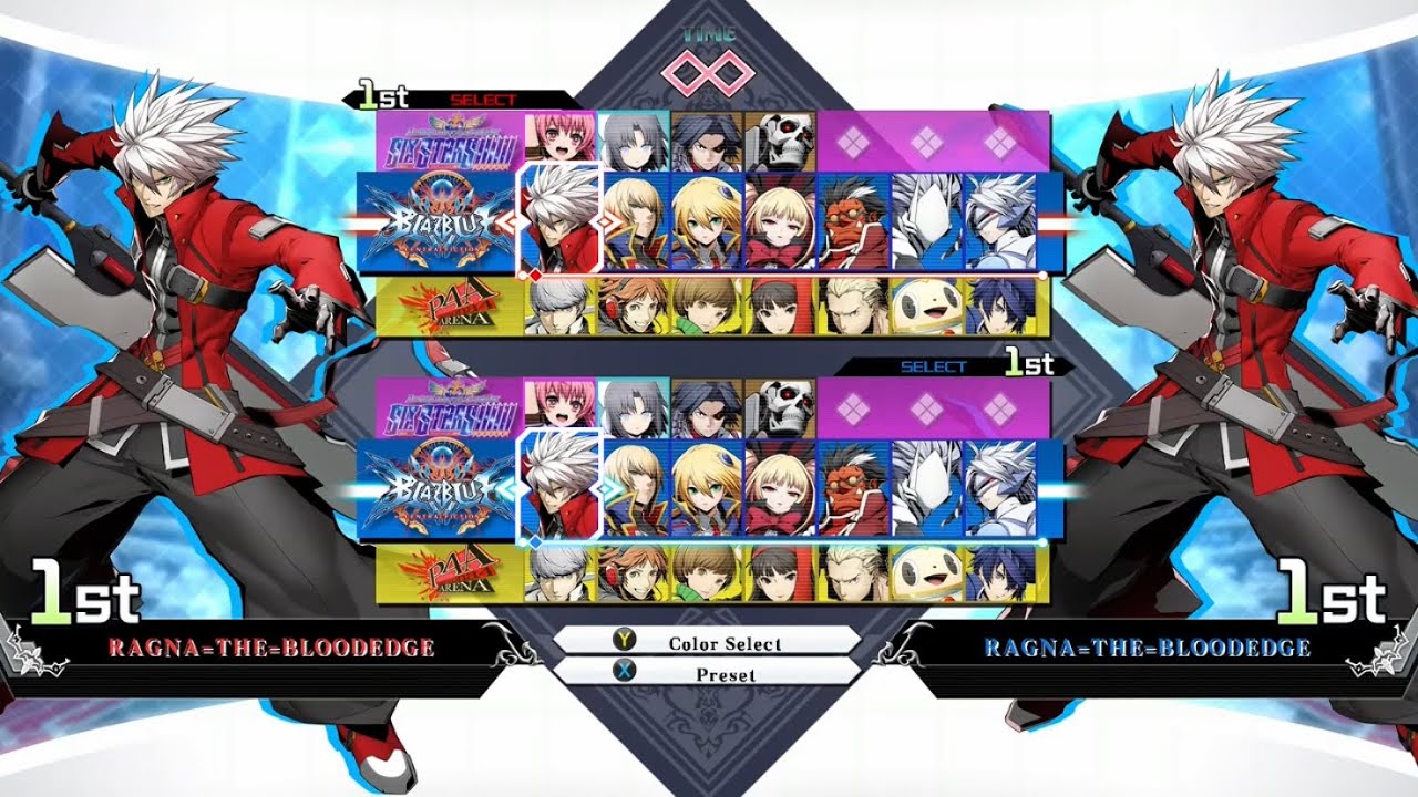 BlazBlue Cross Tag Battle roster all characters