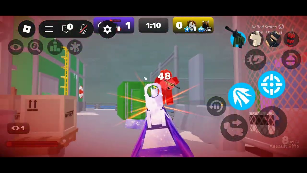Playing default duel 2v2