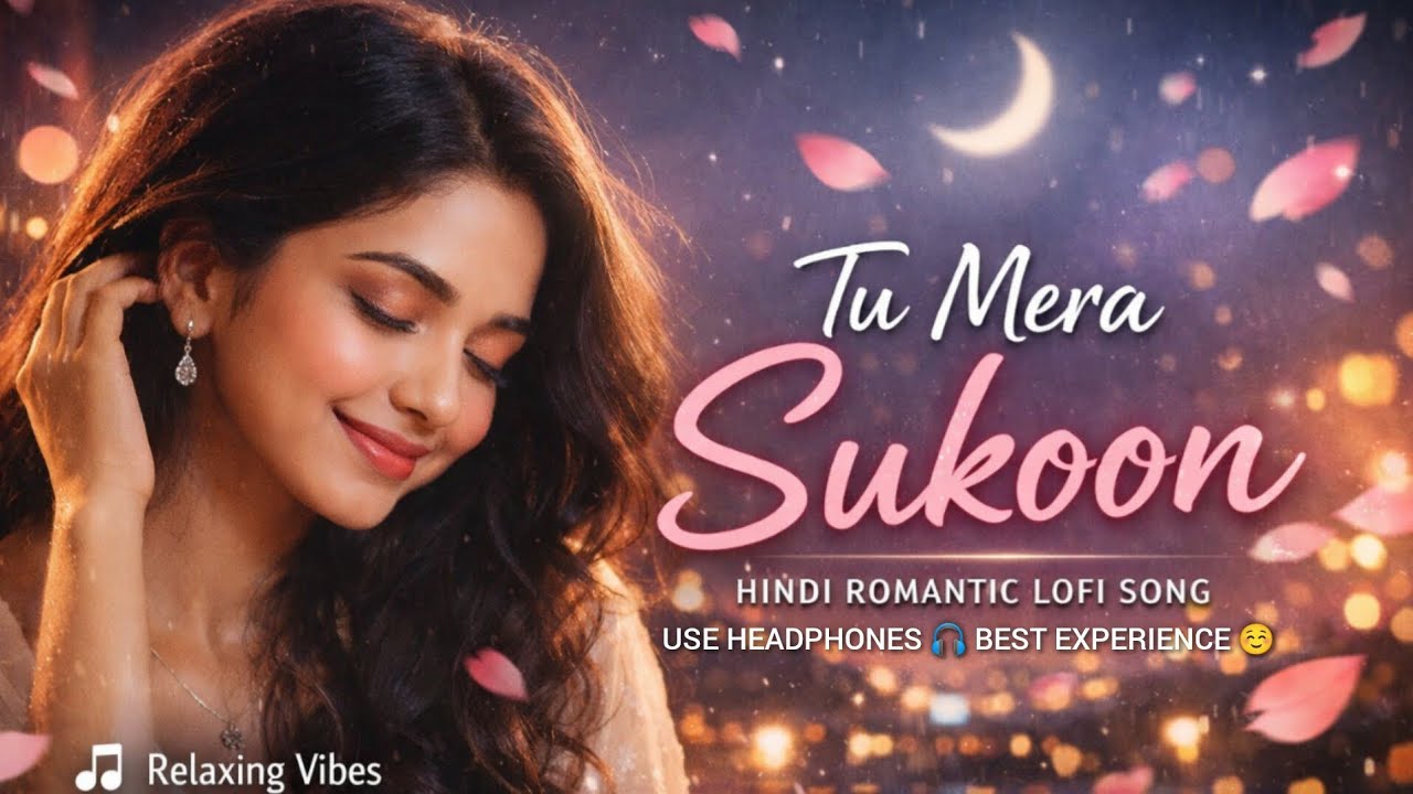 Tu Mera Sukoon 💗 Relaxing lofi song 🎵