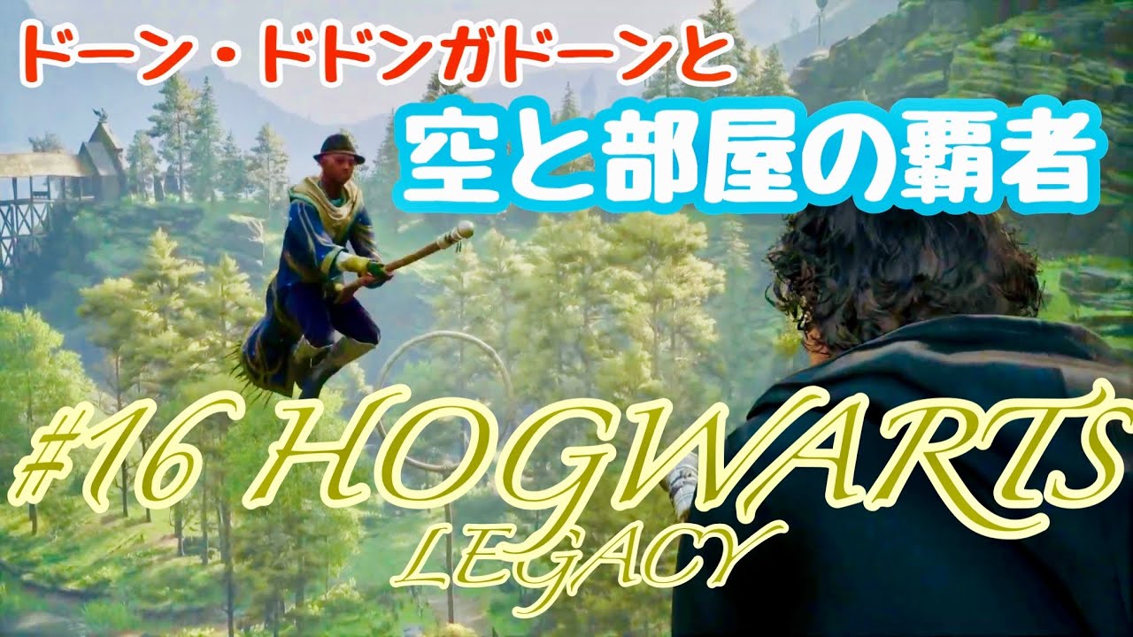 #16【ホグワーツ・レガシー】広い空から狭い隠し部屋まで