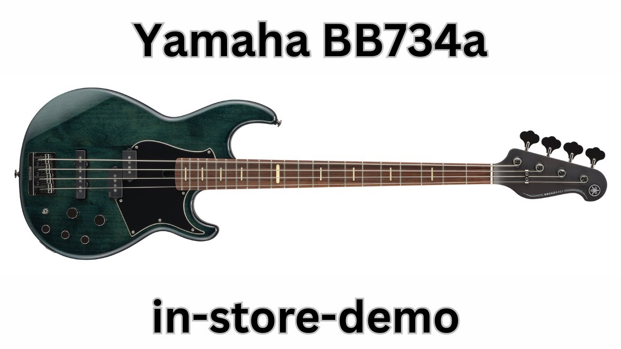 Yamaha BB734A Broad Bass Demo