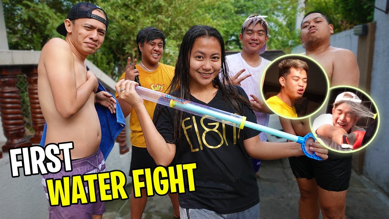 FIRST WATER FIGHT NG BILLIONAIRE GANG