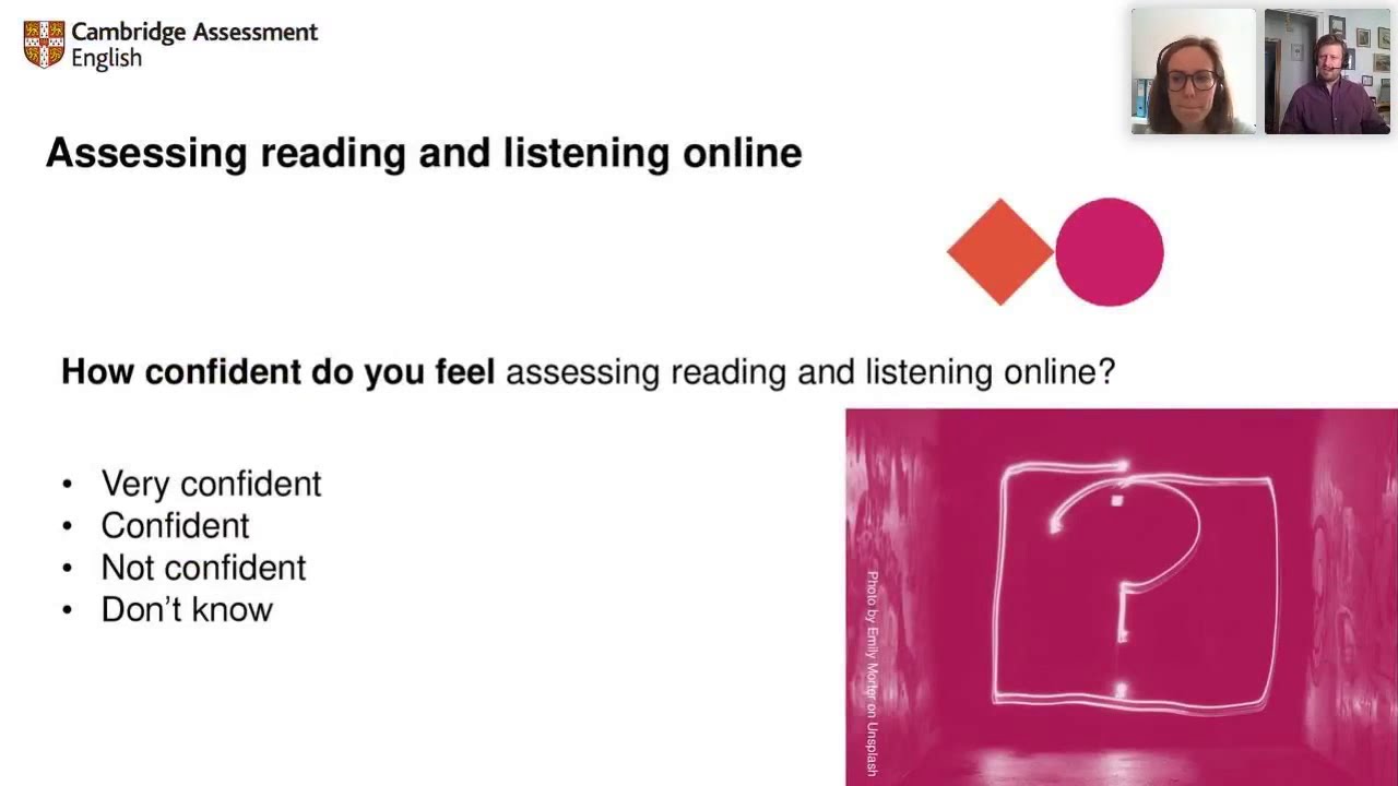 Assessing Reading and Listening Online