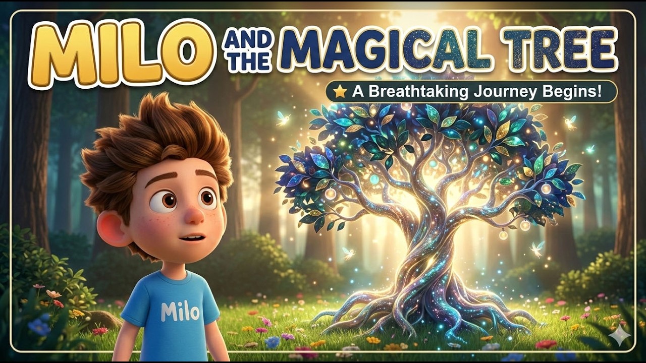 Milo and the Magical Talking Tree | A Heartwarming Animated Story About Kindness and Courage