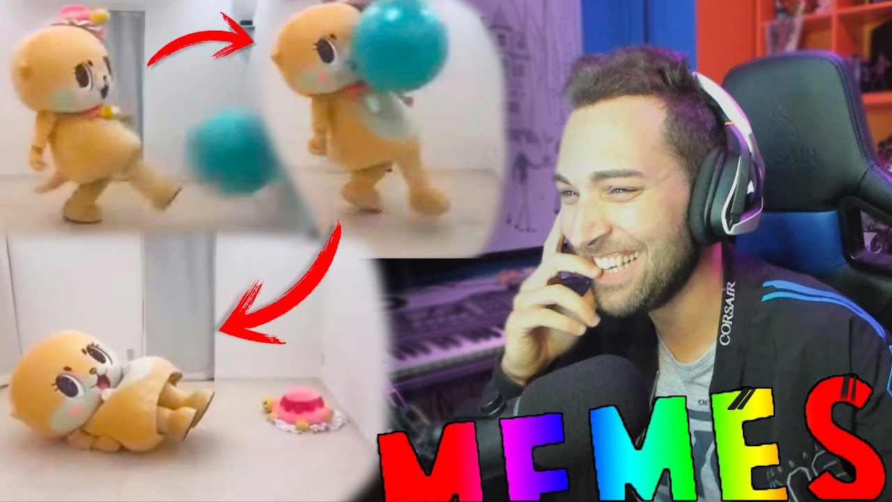 REACCIONANDO A MEJORES MEMES DE INTERNET - DON'T LAUGH CHALLENGE