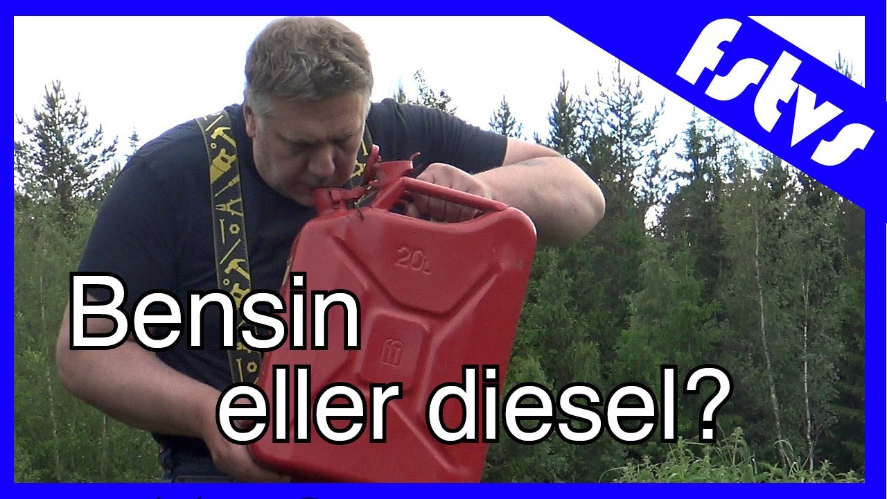 Det gick att köra en bensinmotor på diesel!