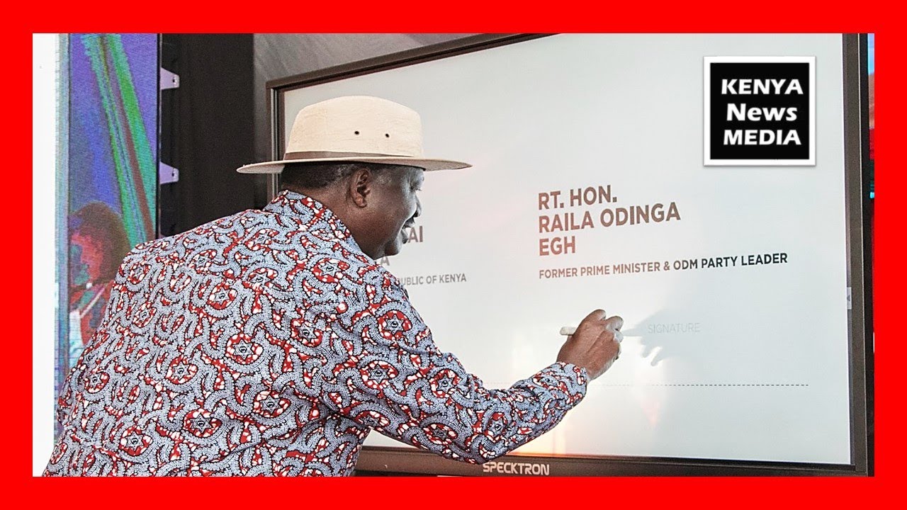 BBI signature signing collection launch at the KICC