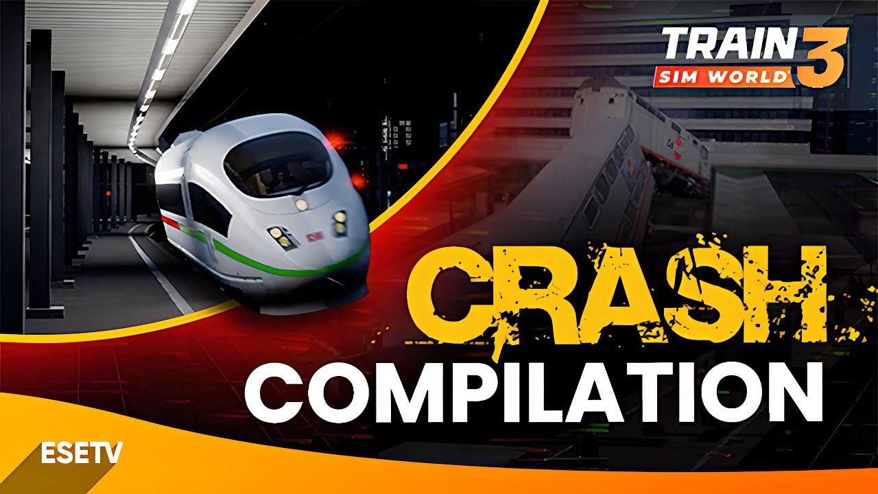 Watch This RARE Train Sim World Crash Simulation That Is Just Crazy!