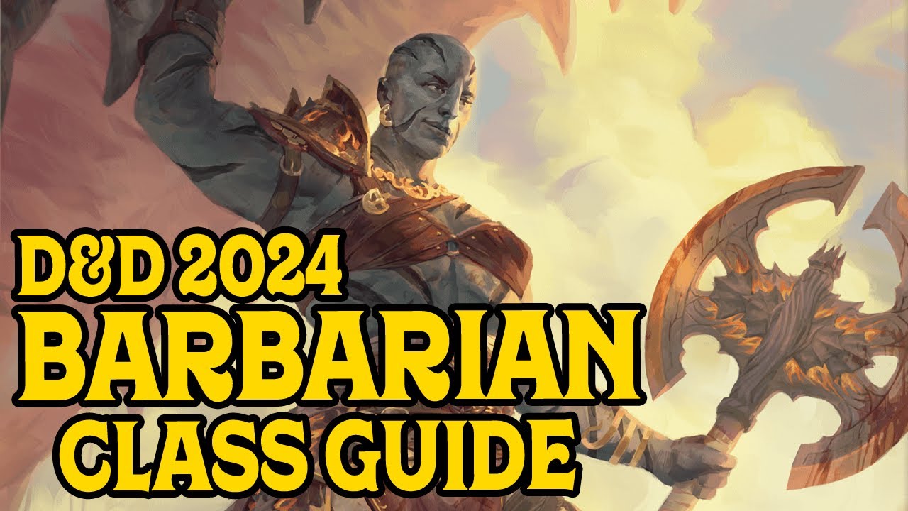 Руководство по классу варвара для D&D 5e 2024