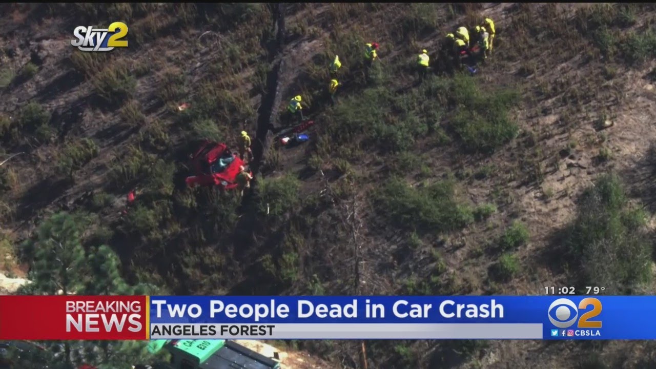 2 dead in Angeles Crest Highway crash