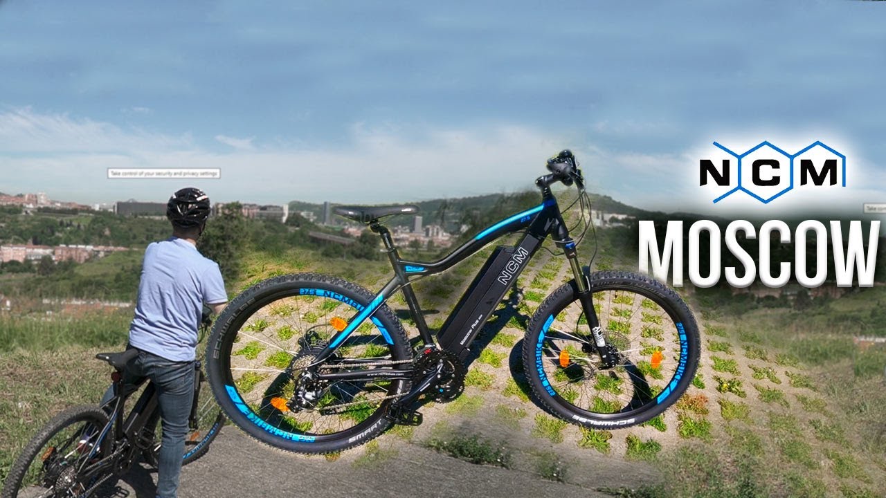Bicicleta eléctrica NCM Moscow, una e-Treking potente y versátil