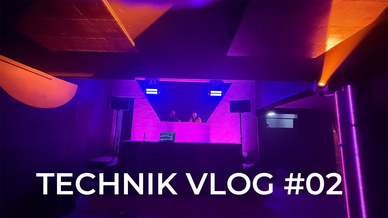 Wesertekk Klubnacht Bückeburg mit L-Acoustics - Veranstaltungstechnik Vlog #02