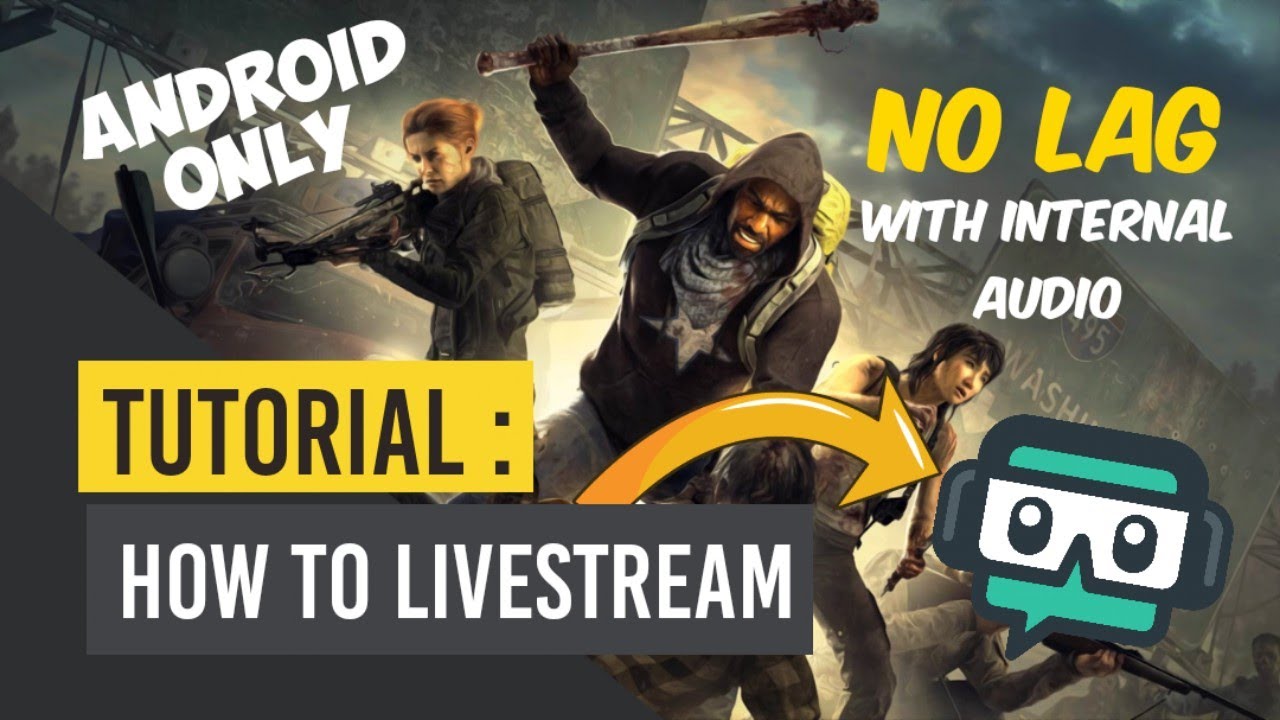 HOW TO LIVESTREAM WITH ANDROID USING STREAMLABS WITH INTERNAL AUDIO AND WITH NO LAG