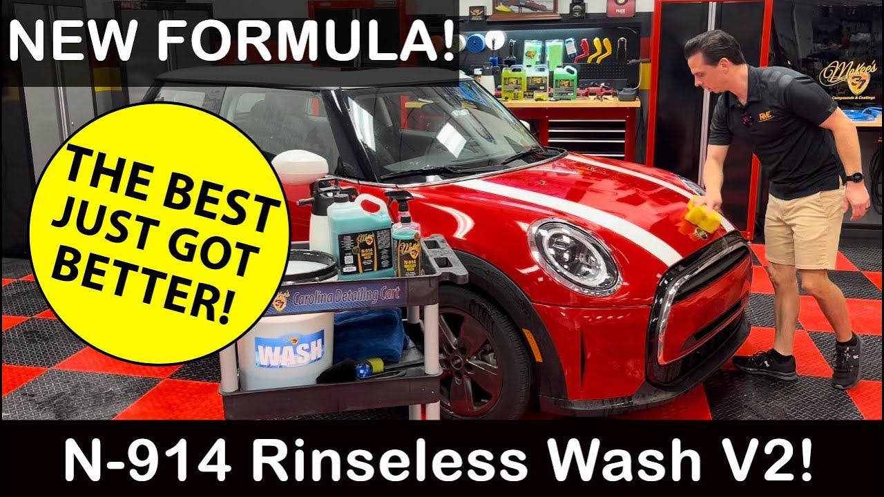 N-914 V2 is Here! McKee’s 37 N-914 Rinseless Wash Version 2.0
