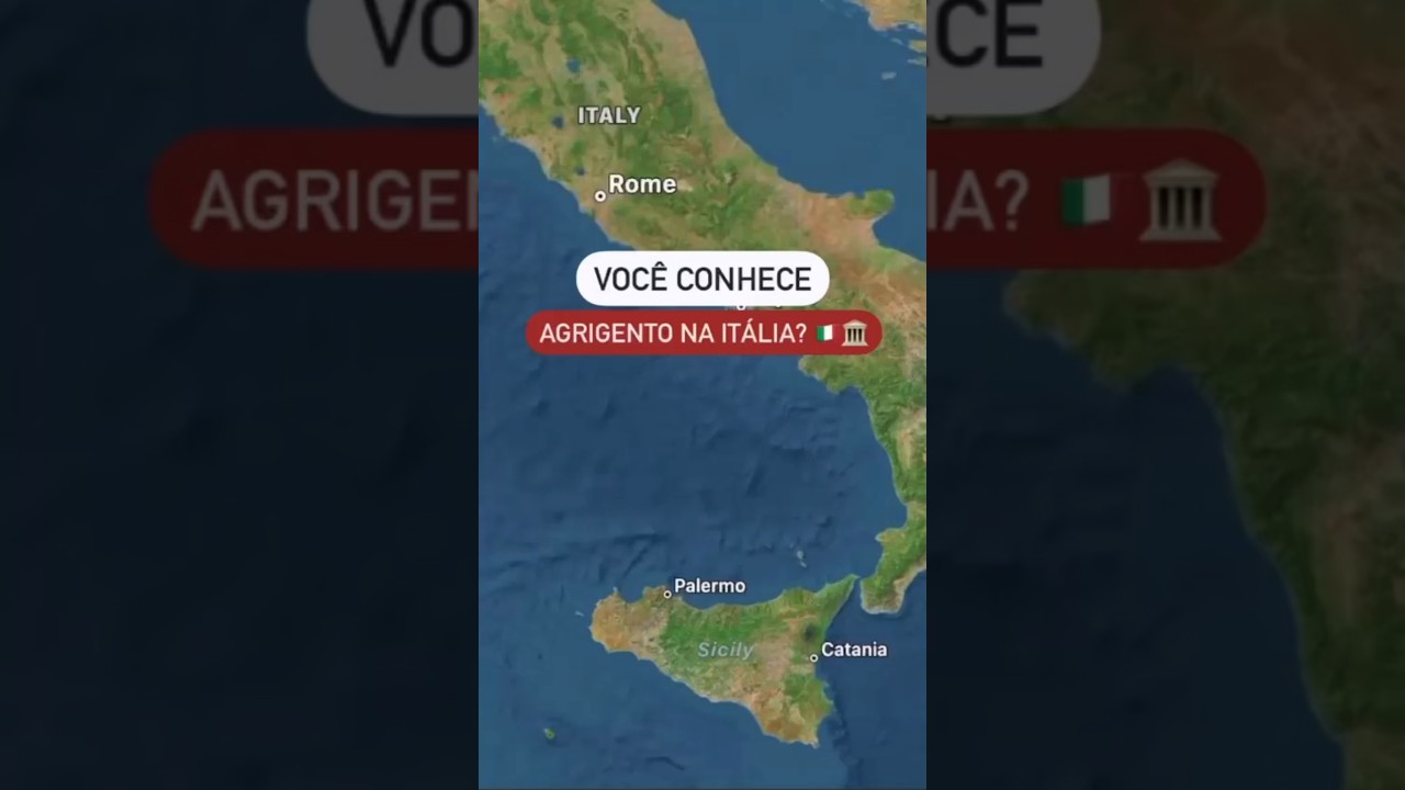 Voc&ecirc; j&aacute; ouviu falar em AGRIGENTO?