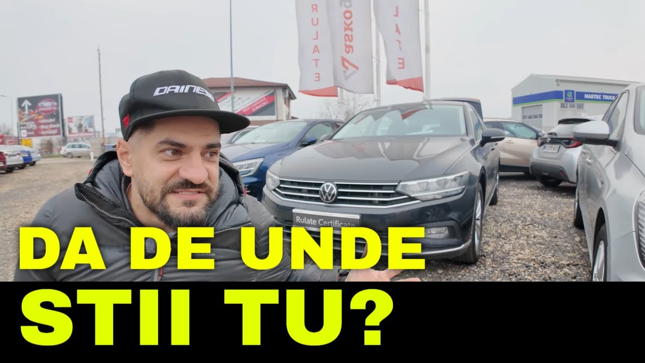 Da de unde stii tu cum am mers eu cu masina? VW Passat