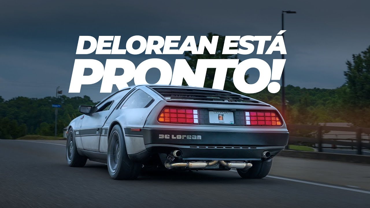 De Volta para o Futuro com motor Ferrari e FT700PLUS: O DeLorean mais insano do mundo!