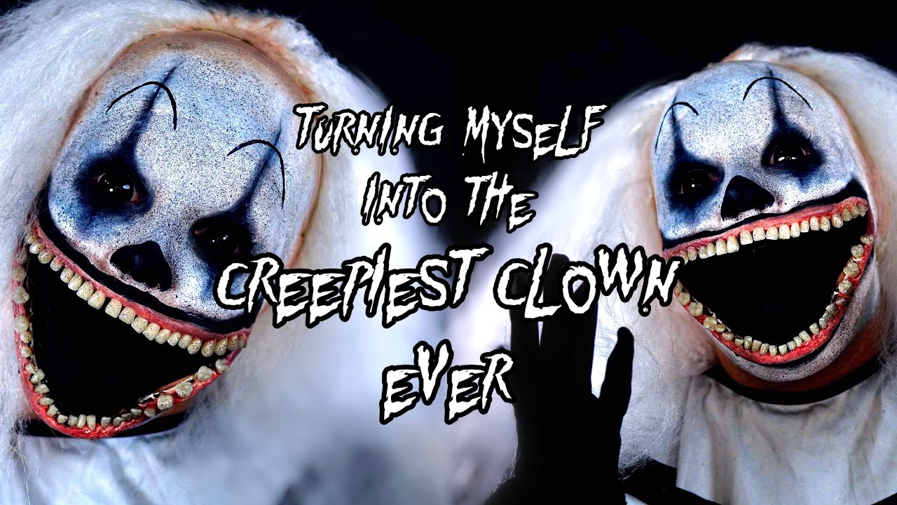 CREEPY CLOWN SFX MAKEUP | EllaDoesFx