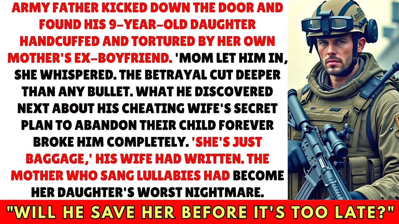 Daughter Found Tortured and Handcuffed By Mom’s Ex—Army Dad Broke In Before She Was Gone Forever
