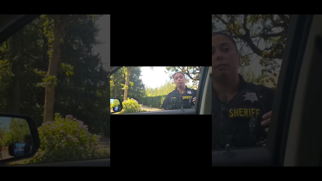 Female Cop gets Triggered. Gets owned by educated civilians. #shorts #idrefusal #sovcit