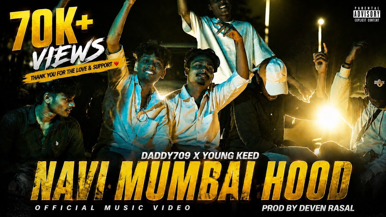 NAVI MUMBAI HOOD | DADDY709 X @YOUNGBABA709  | (Official Music Video) | Deven Rasal Beats