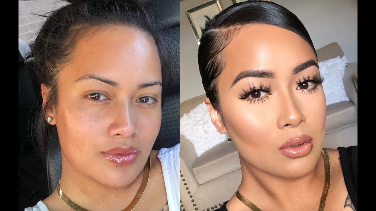 my GLOWY skin makeup routine