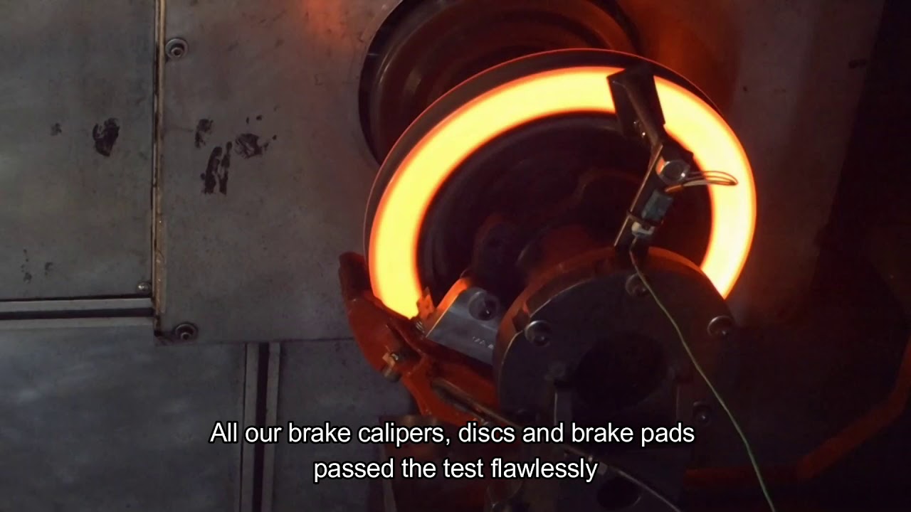 6 piston big brake kit TÜV test