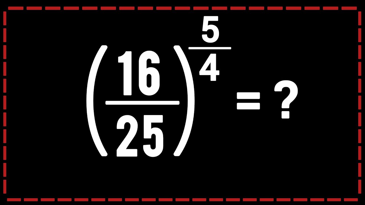 Nice Exponent Math Simplification | Exponential Math | Algebra Problem |