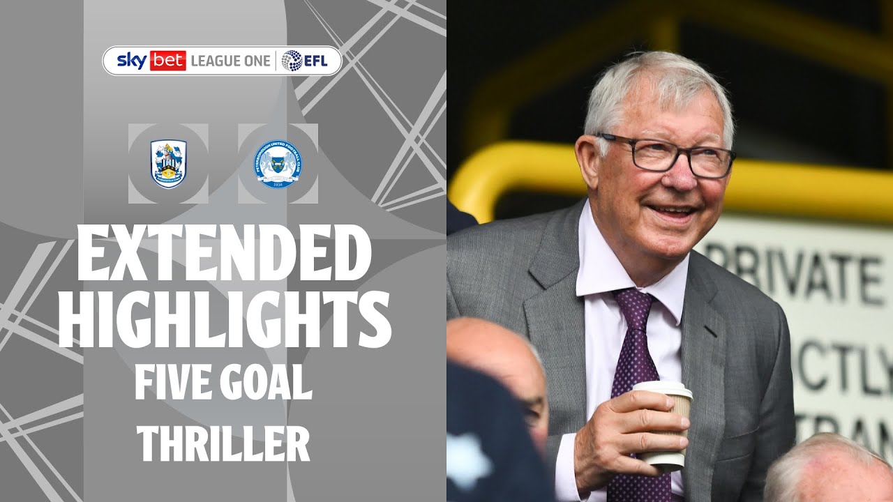 FIVE GOAL THRILLER! | Huddersfield Town v Peterborough United extended highlights