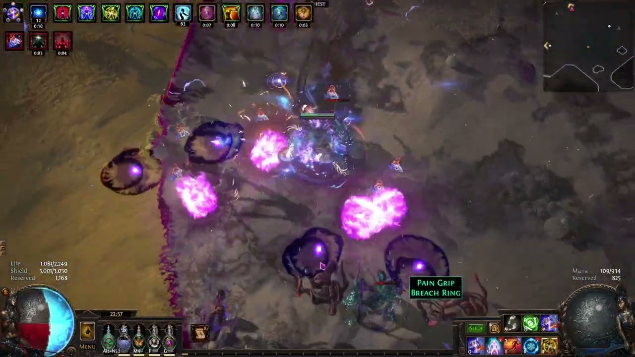 Alch & Go Mapping - LL Crit Dissipation Penance Brand Occultist - PoE 3.23 - Affliction